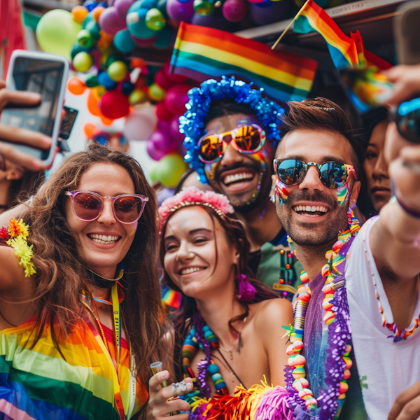 Joyful Pride Parade Celebration