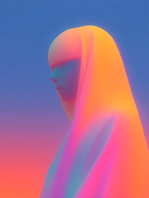 Abstract Gradient Figure