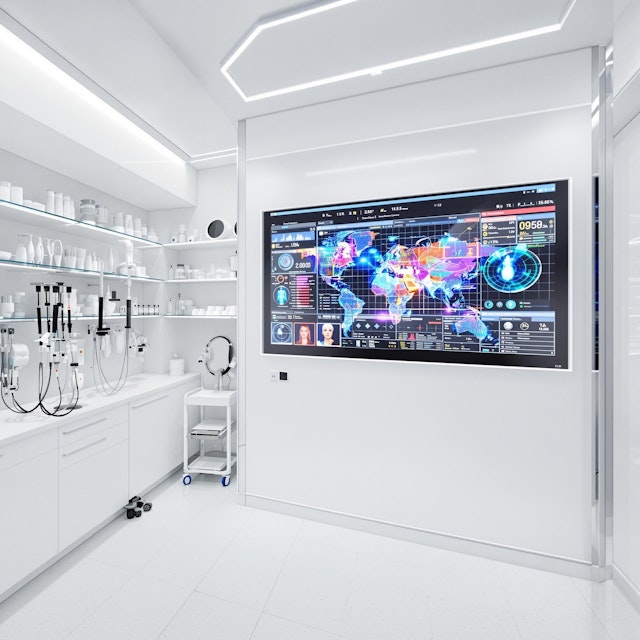 Futuristic Laboratory