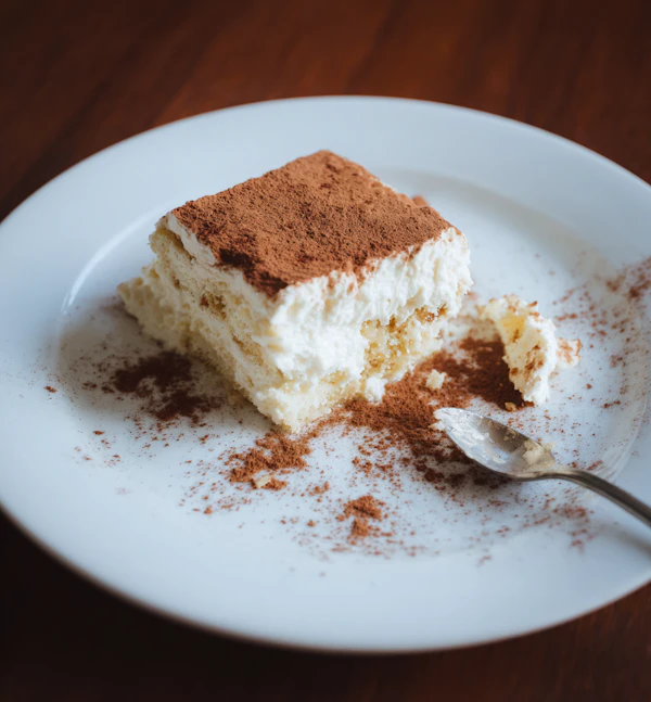 Tiramisu Dessert Plate
