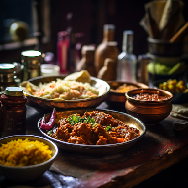 Traditional Indian Feast