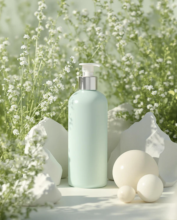 Pastel Green Bottle