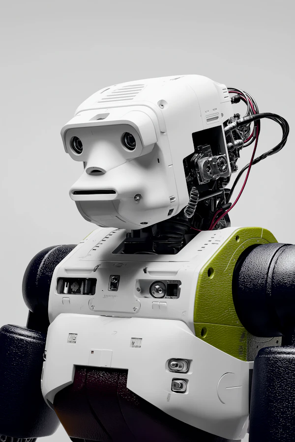 Futuristic Humanoid Robot