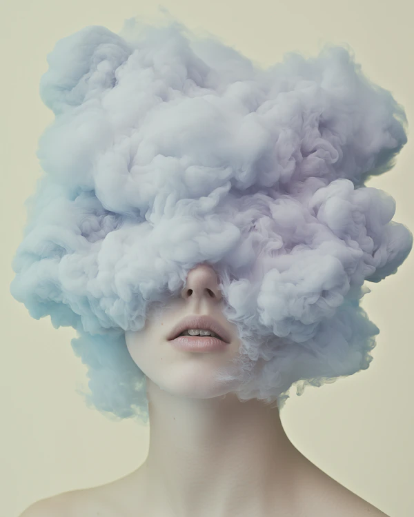 Ethereal Smoke Portrait