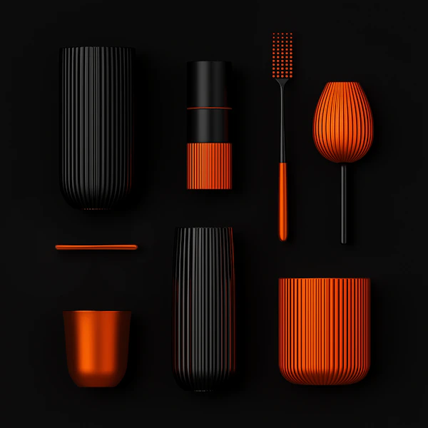 Modern Kitchen Utensils and Containers