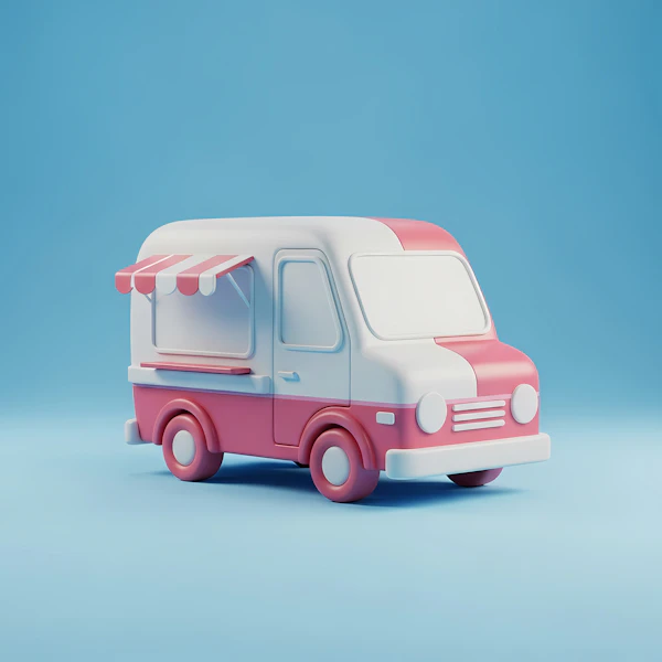 Stylized Food Truck