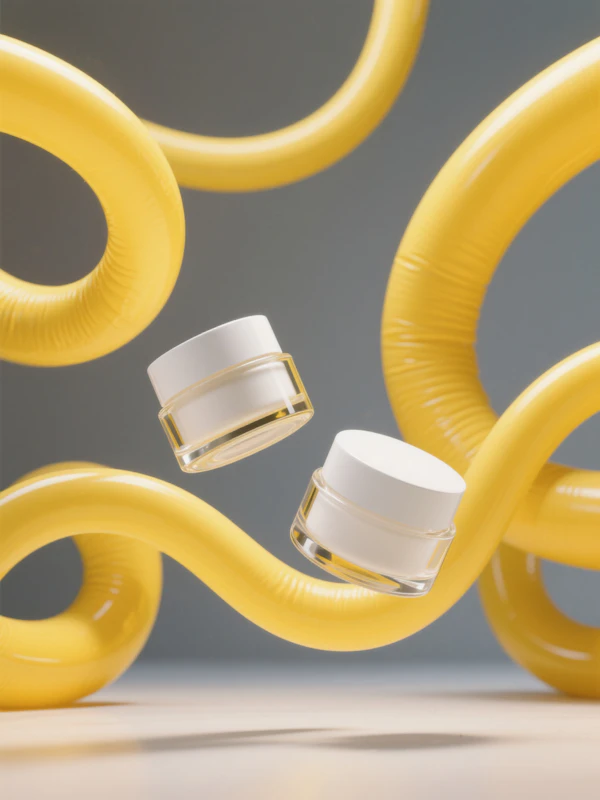 Floating Cosmetic Jars