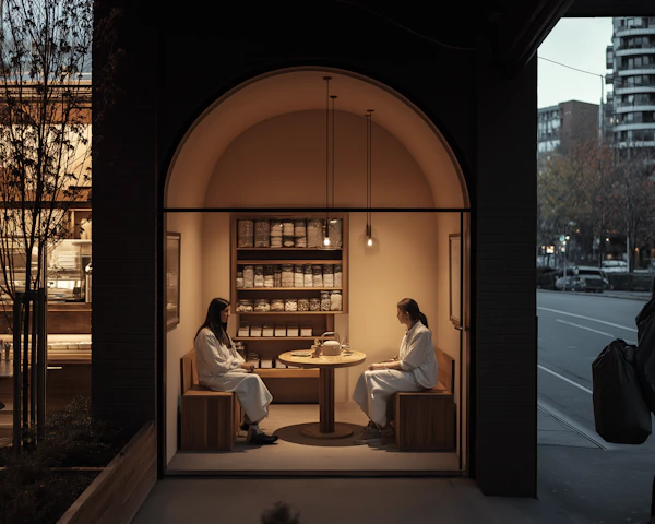 Serene Alcove Meeting