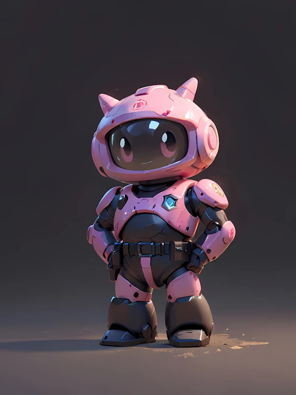 Futuristic Cat Robot