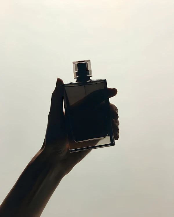 Elegant Perfume Display