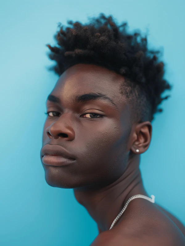 Serene Portrait of a Young Man