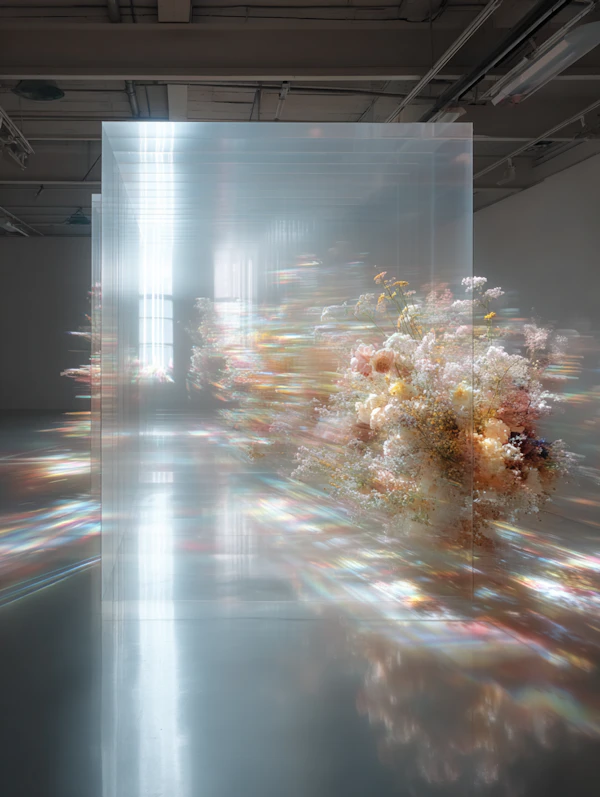 Ethereal Flower Cube