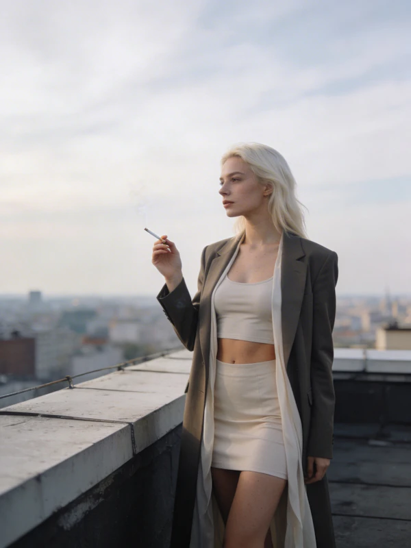 Rooftop Contemplation