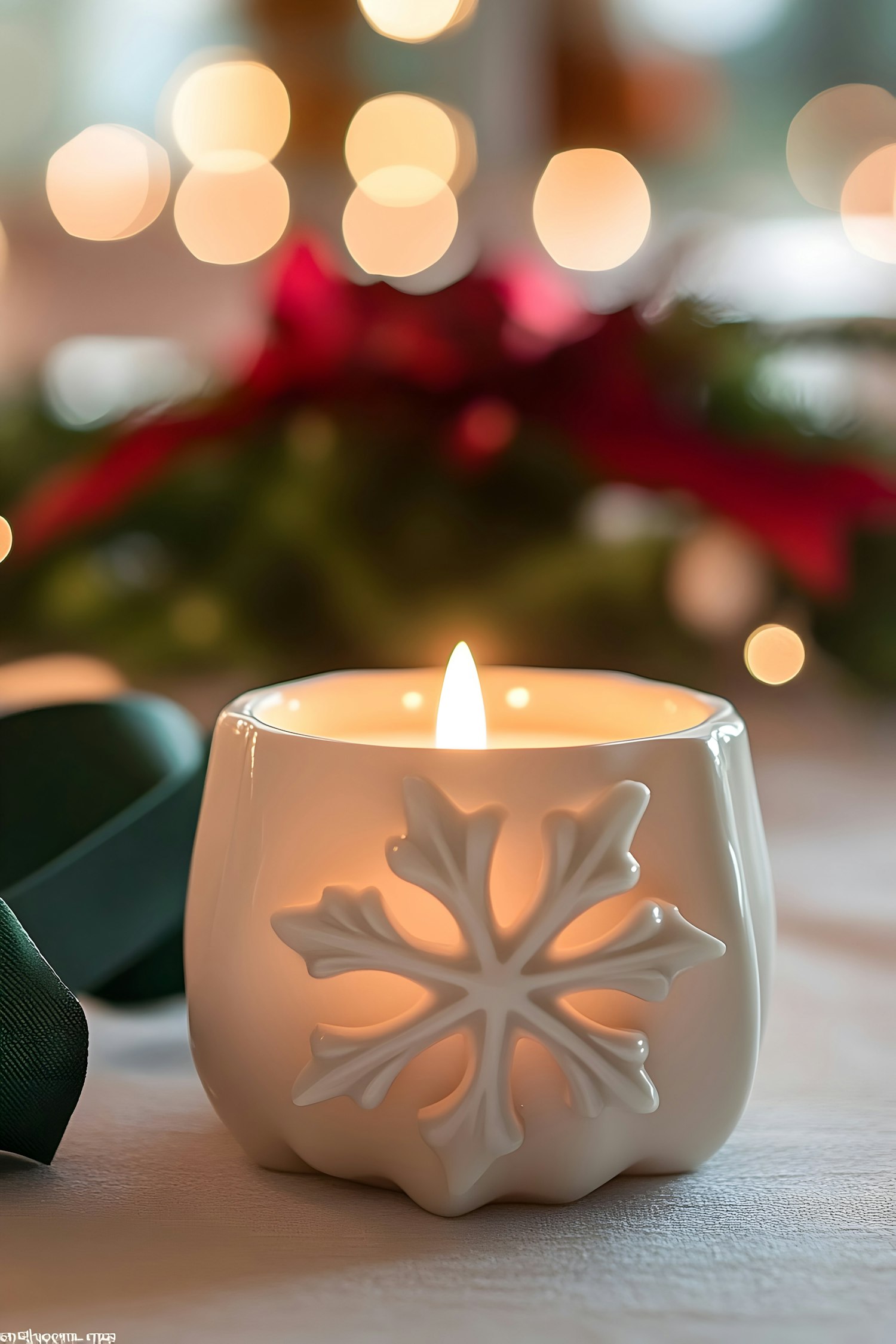 Snowflake Candle Holder