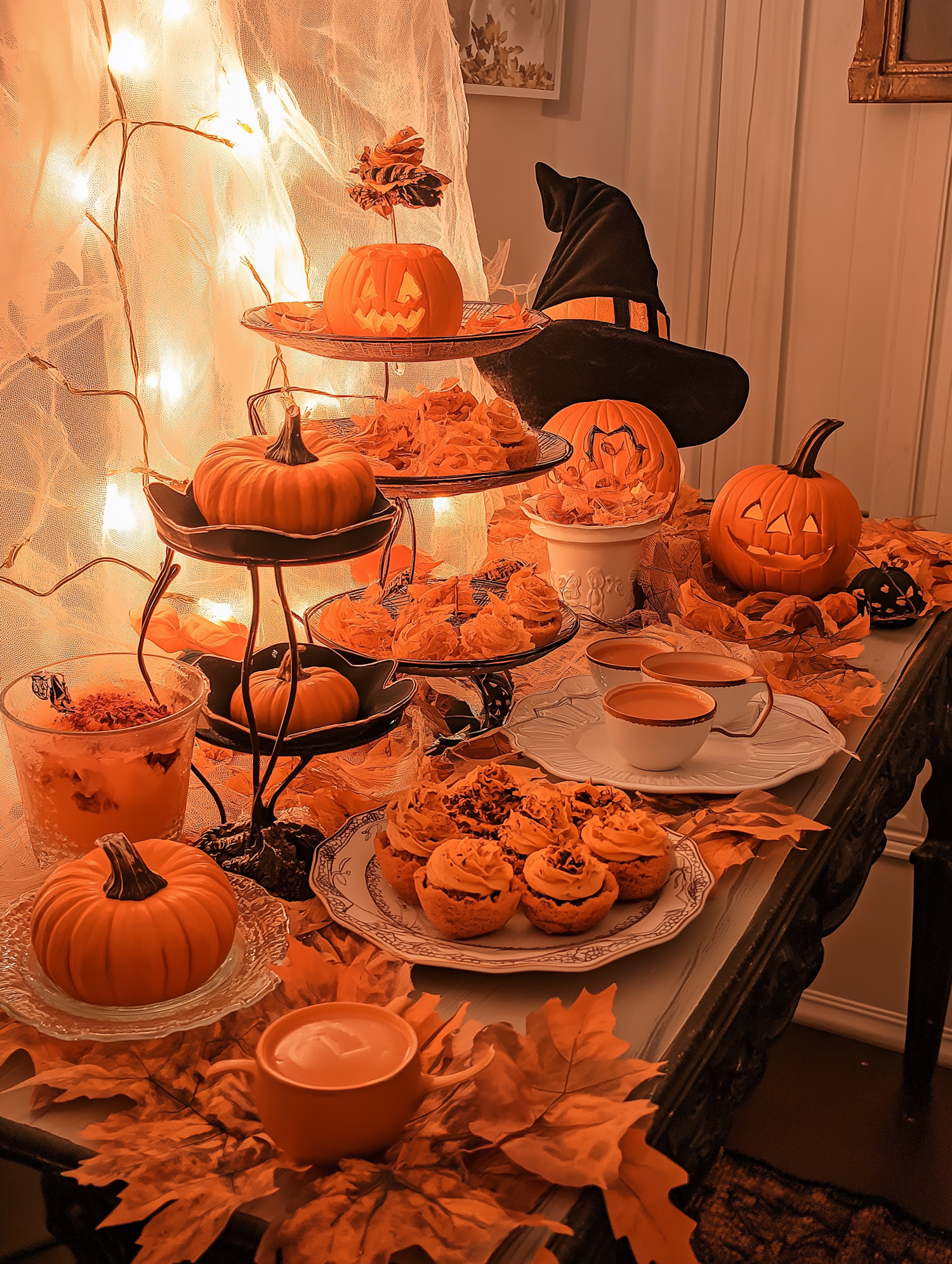 Halloween Table Setting