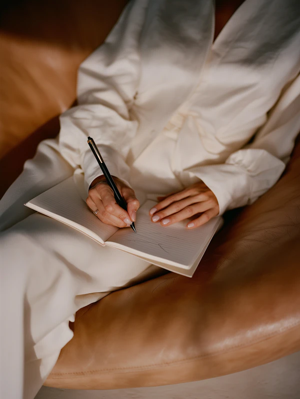 Writing in Warm Light