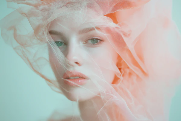 Dreamy Portrait Close-Up