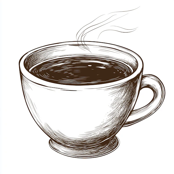 Rustic Coffee Illustration