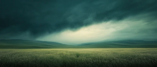 Moody Stormy Landscape