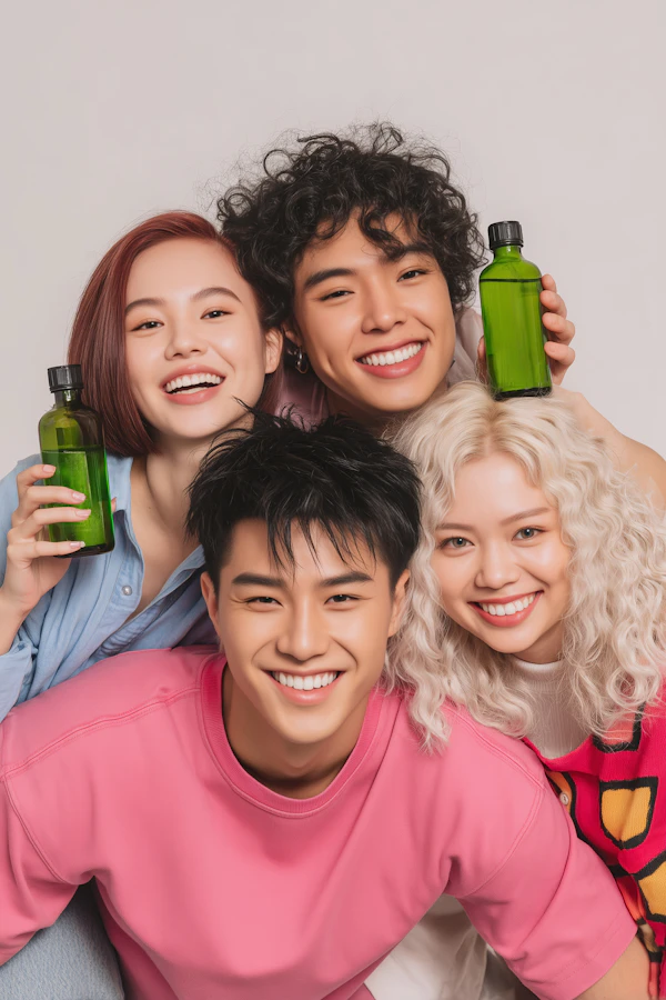 Cheerful Group Portrait