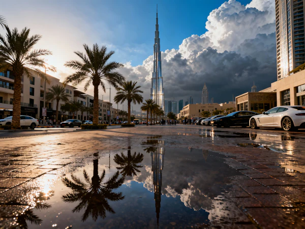 Burj Khalifa Reflection