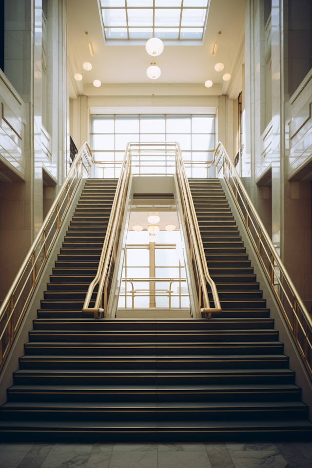 Grand Staircase of Elegance