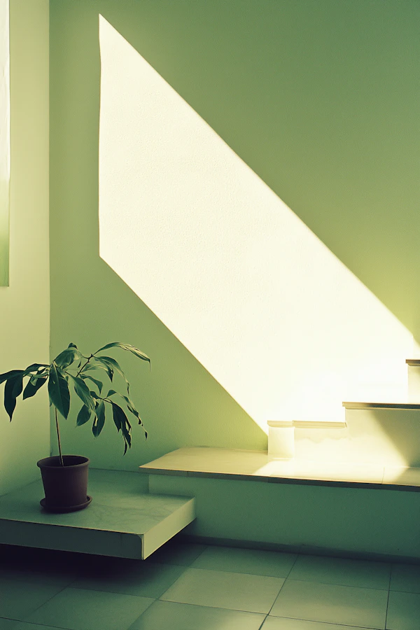 Minimalist Indoor Scene