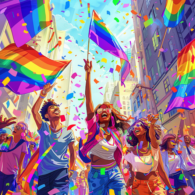 Pride Parade Celebration