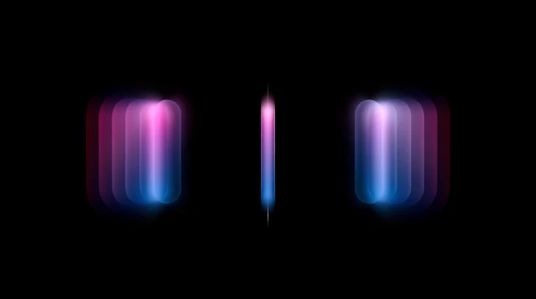 Glowing Abstract Art