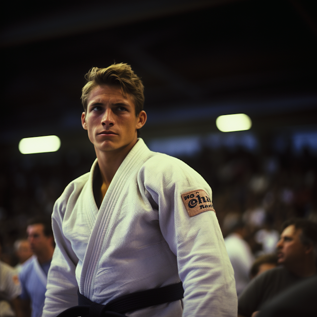 Contemplative Black Belt Judoka