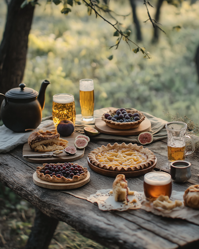 Rustic Outdoor Picnic