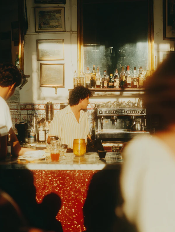 Cozy Bar Scene