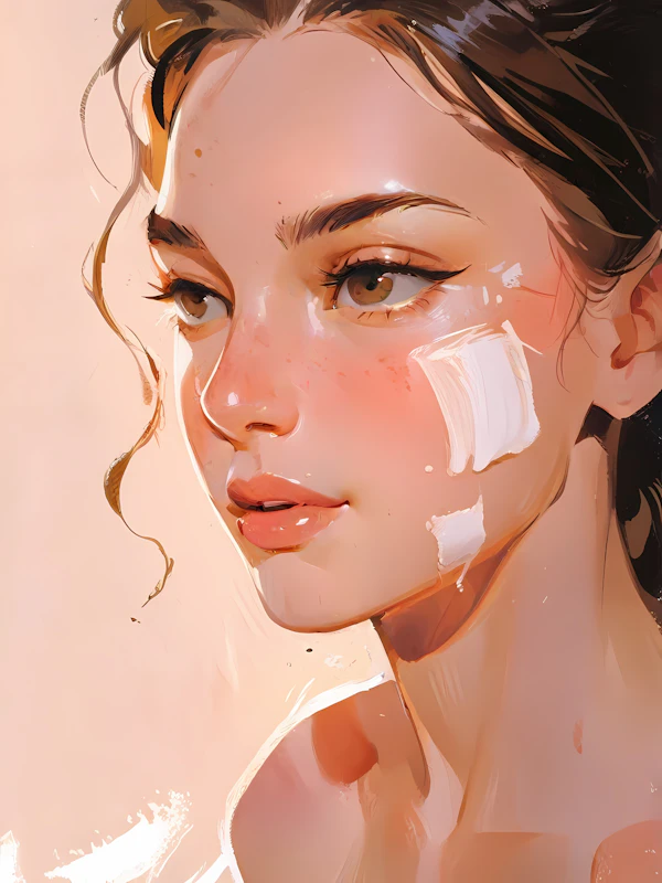 Stylized Woman's Portrait
