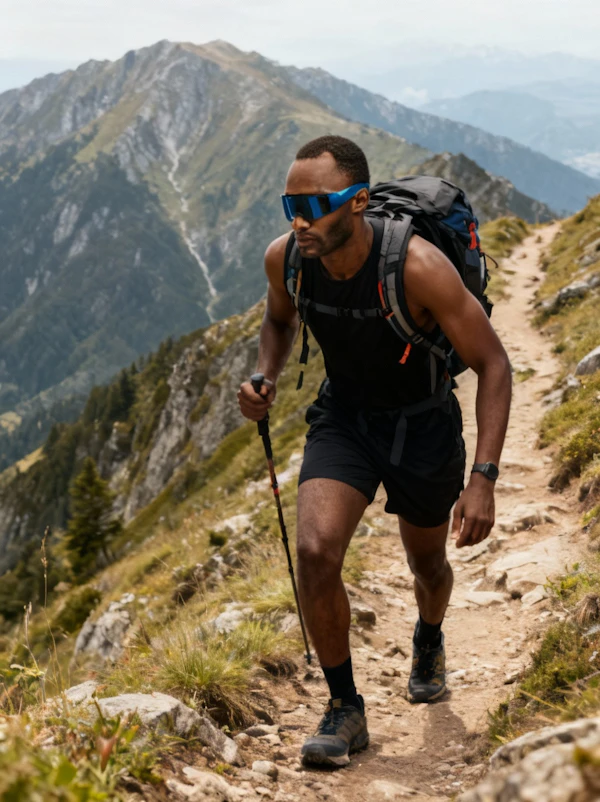 Mountain Trail Hiker