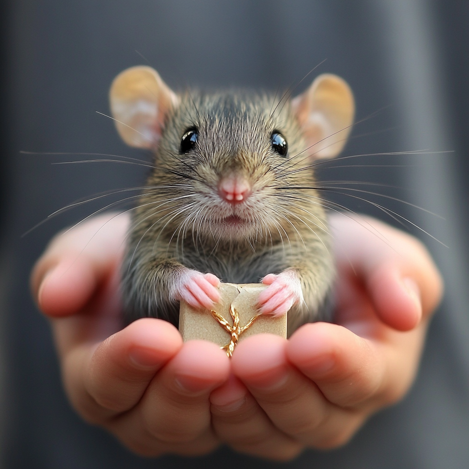 Mouse with Gift