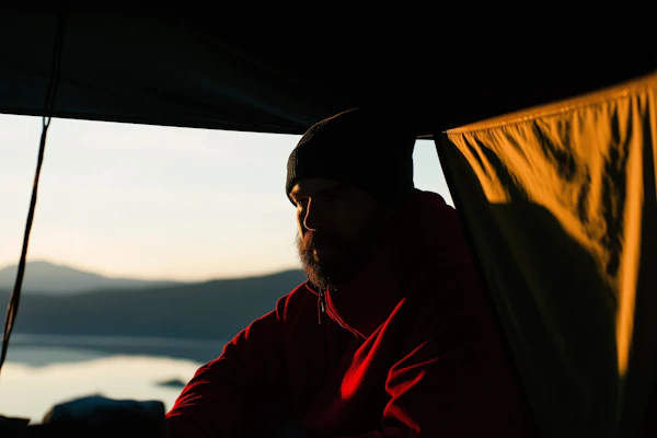 Contemplative Moment in Nature
