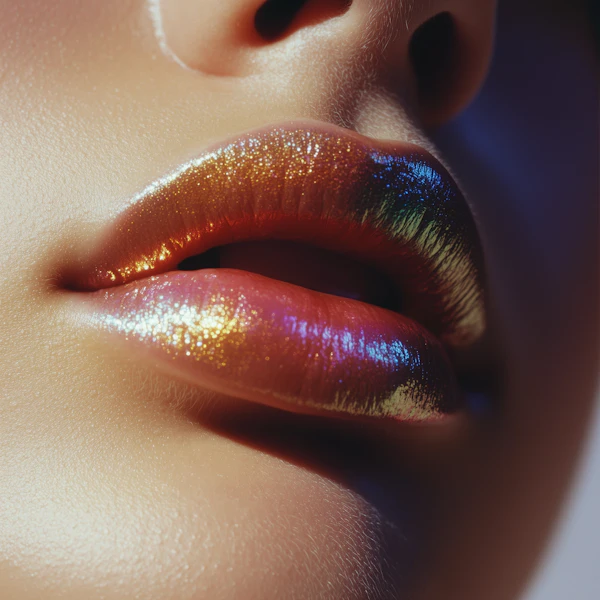 Glossy Metallic Lips