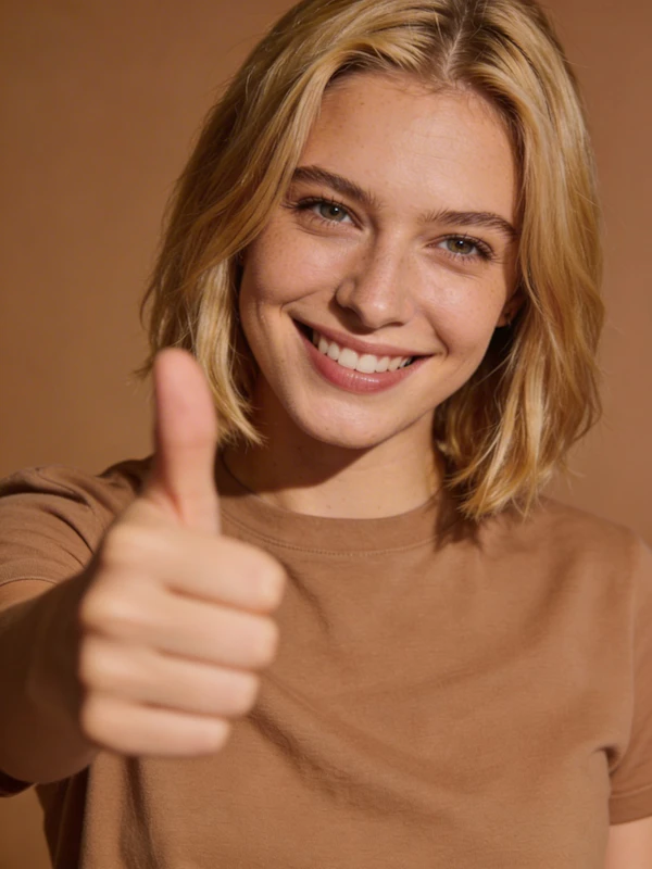 Smiling Thumbs-Up