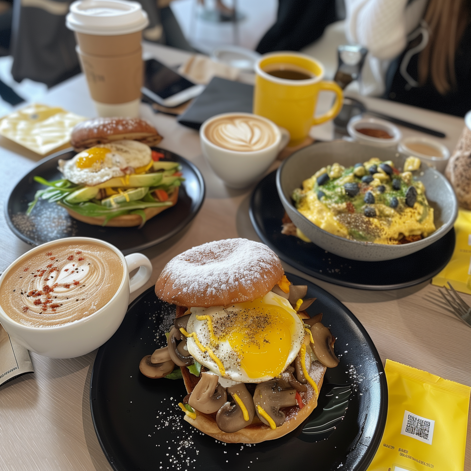 Inviting Breakfast Table Scene