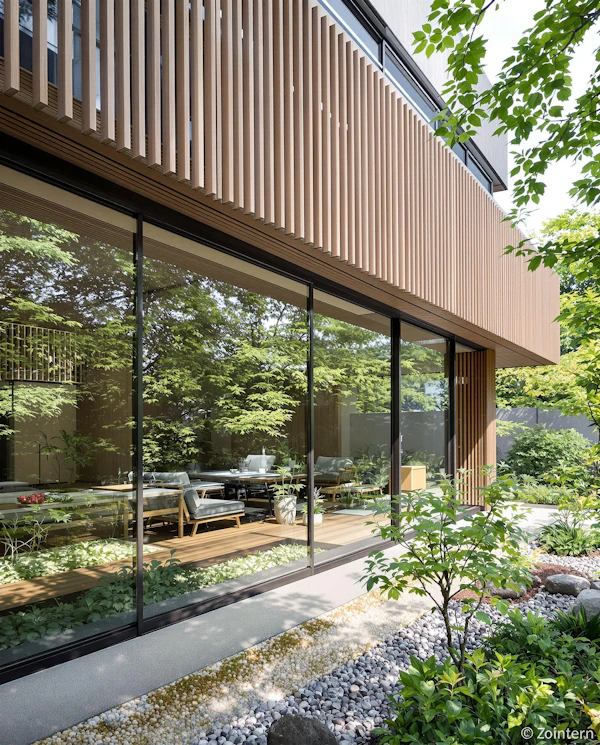 Modern Glass Building