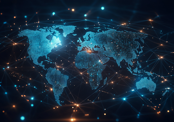 Digital World Connectivity Map