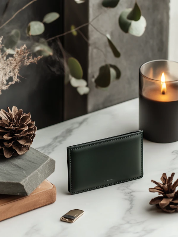 Minimalist Wallet Scene