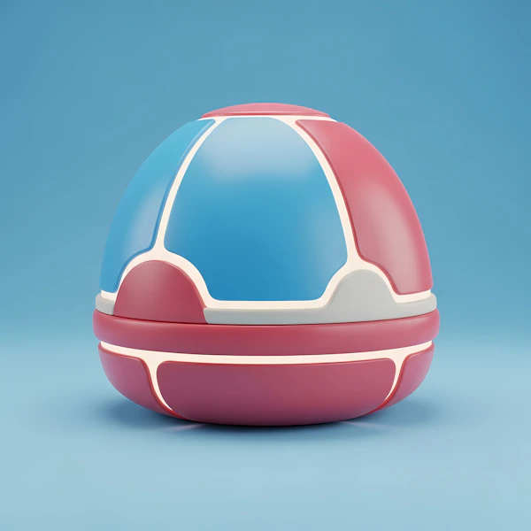 Futuristic Spherical Object