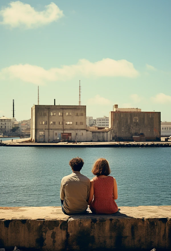 Contemplative Companions by the Waterfront