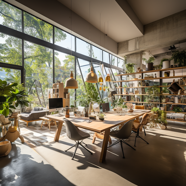 Greenhouse Workspace Oasis