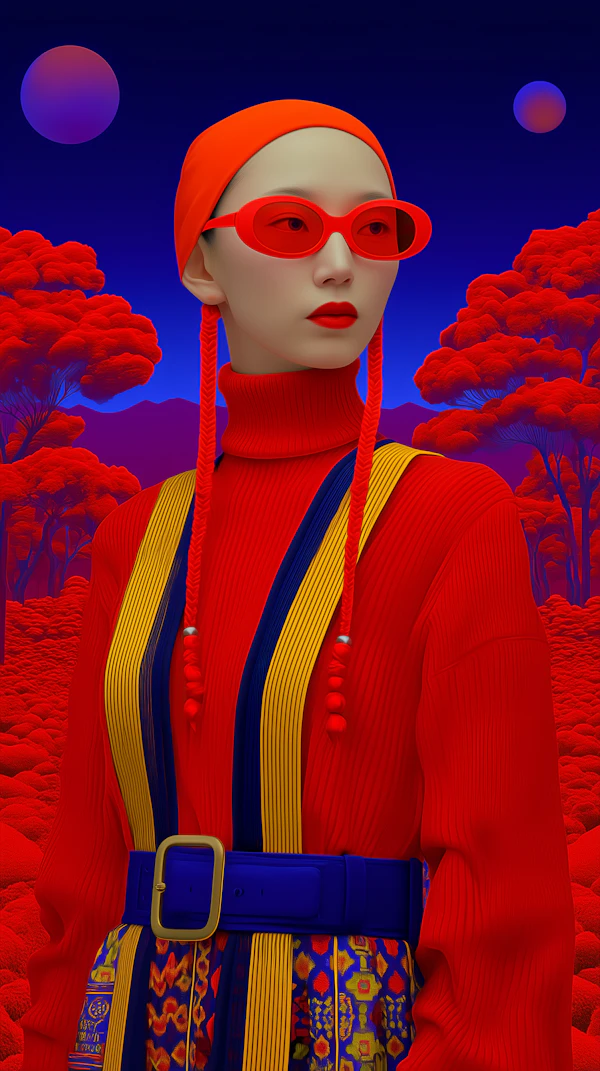 Surreal Portrait Scene