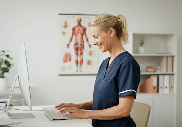 Medical Professional at Work