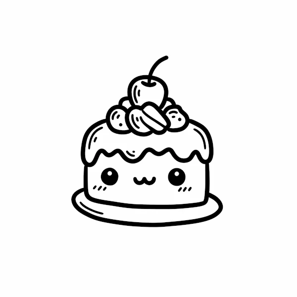 Smiling Dessert Art
