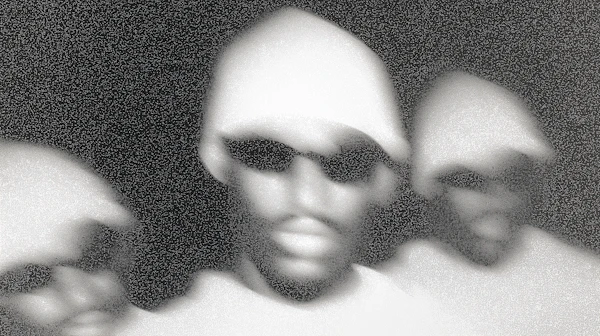 Abstract Blurred Figures