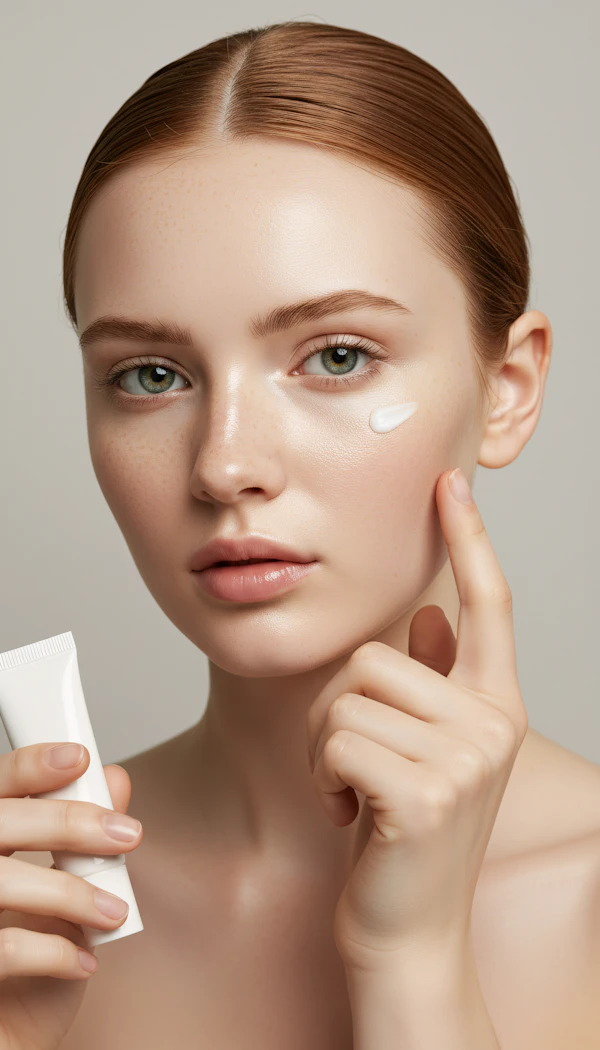 Skincare Routine Portrait
